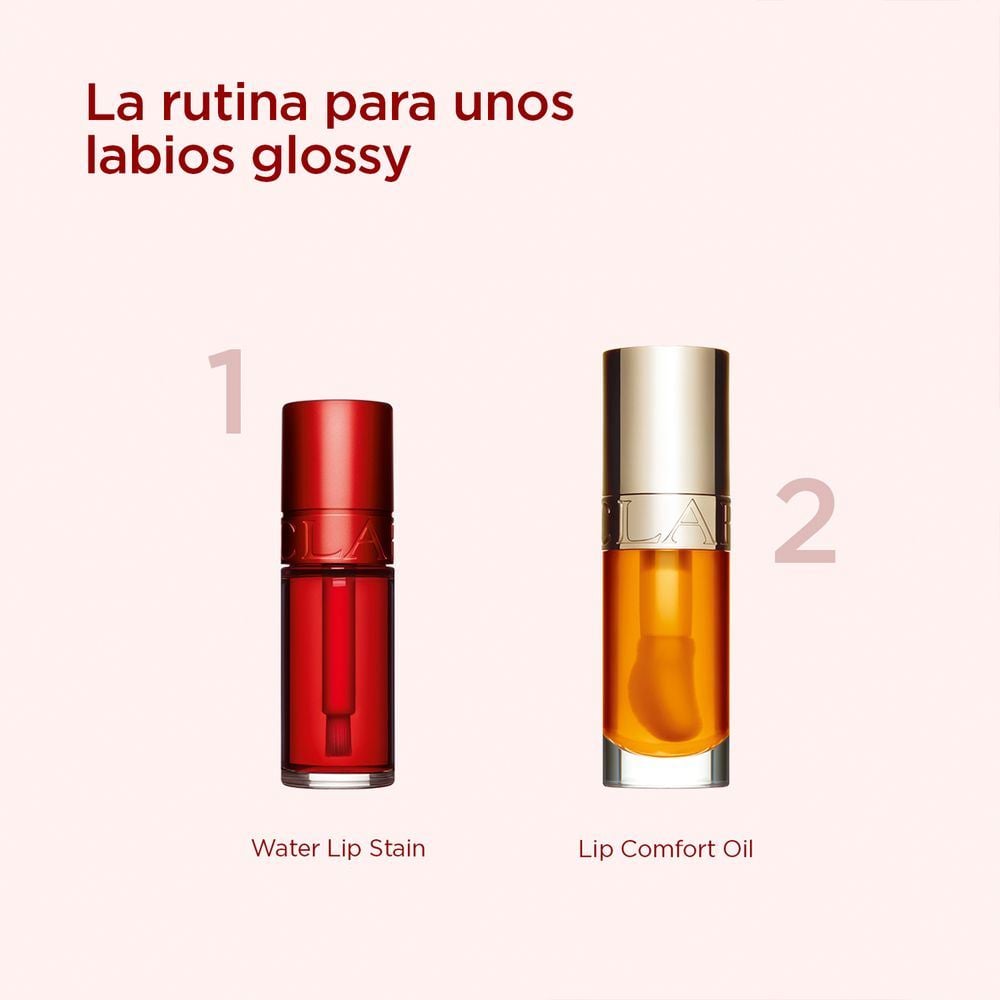TINTA PARA LABIOS CLARINS WATER LIP STAIN 03 RED - 7