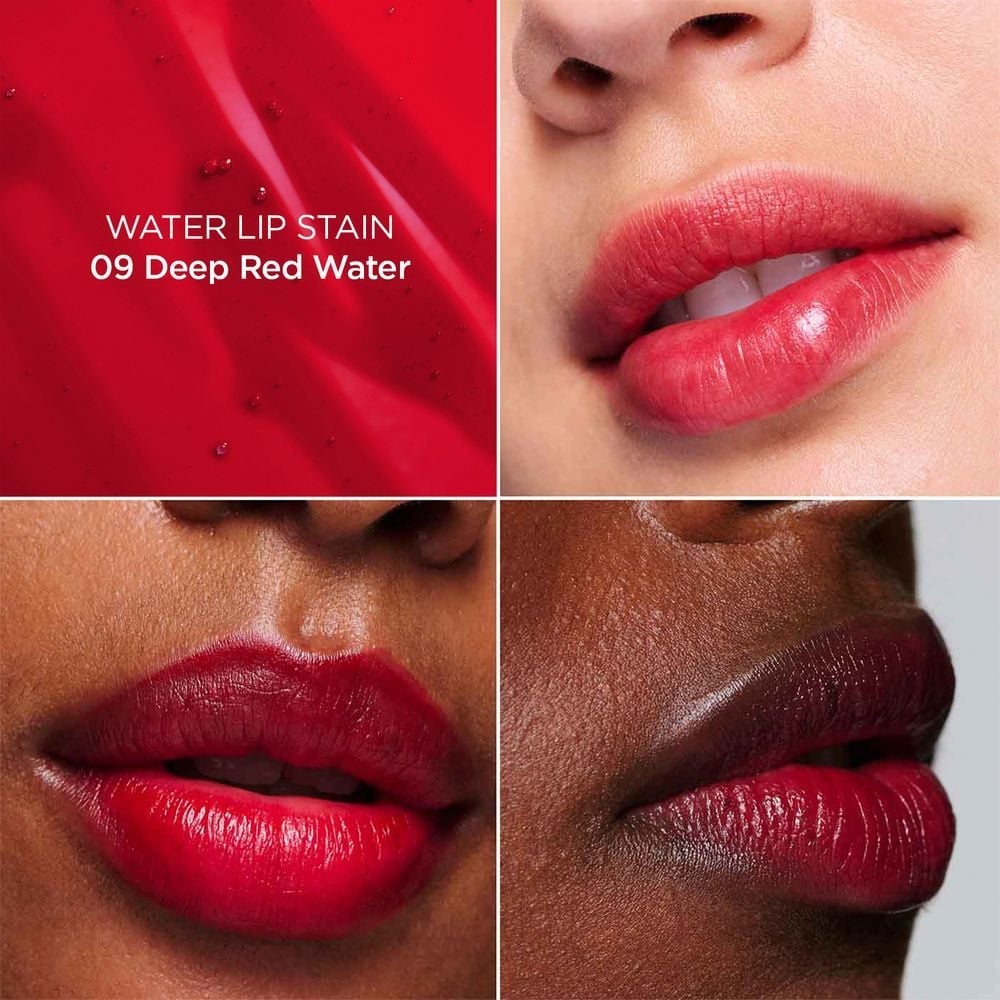 TINTA PARA LABIOS CLARINS WATER LIP STAIN 09 DEEP RED - 2