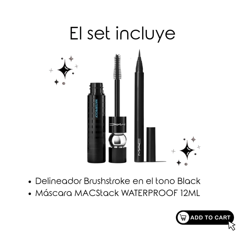 SET DE MAQUILLAJE MAC EYECONIC DUO - 2