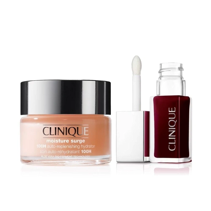 SET CLINIQUE MOISTURE SURGE Y BLACK HONEY OIL - 1