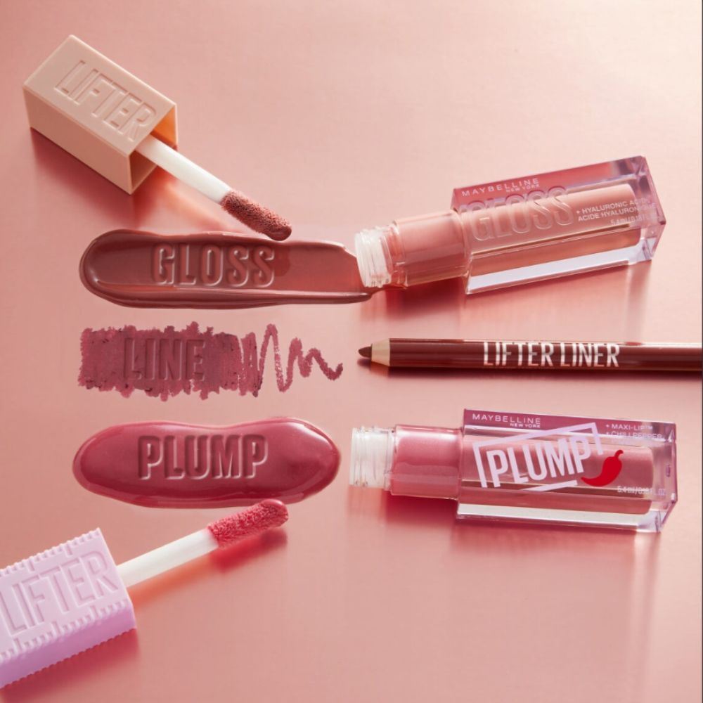 LIP COMBO-LIFTER MAYBELLINE LINER FINE LINE+LIFTER GLOSS MOON - 10