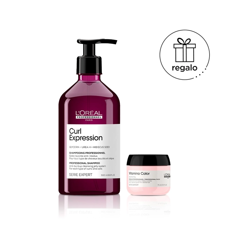 SET DE TRATAMIENTO CAPILAR LOREAL PROFESSIONNEL SHAMPOO + MASCARILLA LOREAL PROFESSIONNEL 500ML + 75ML - 1