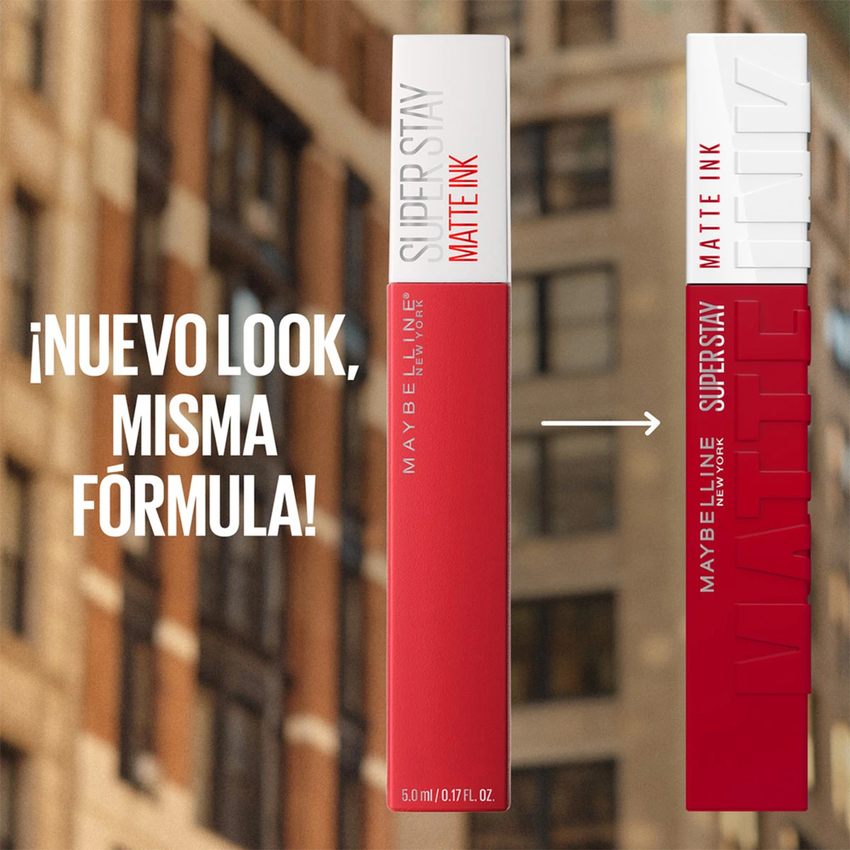 LABIAL MAYBELLINE SUPERSTAY MATTE INK CHAMPION 5 ML - 6