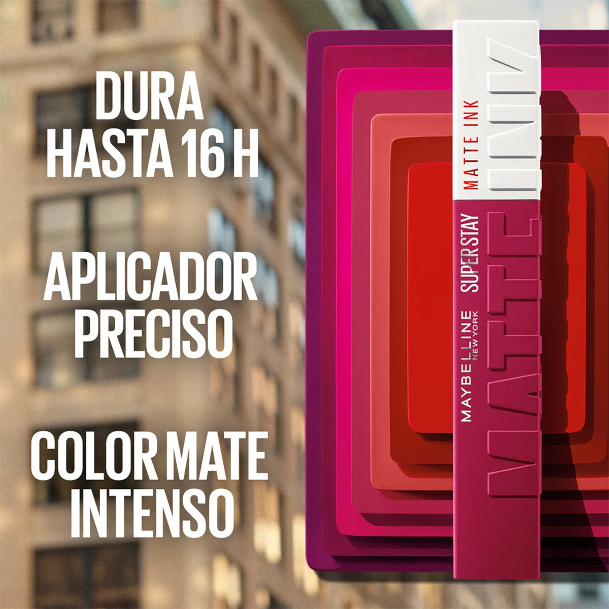 LABIAL MAYBELLINE SUPERSTAY MATTE INK CHAMPION 5 ML - 7