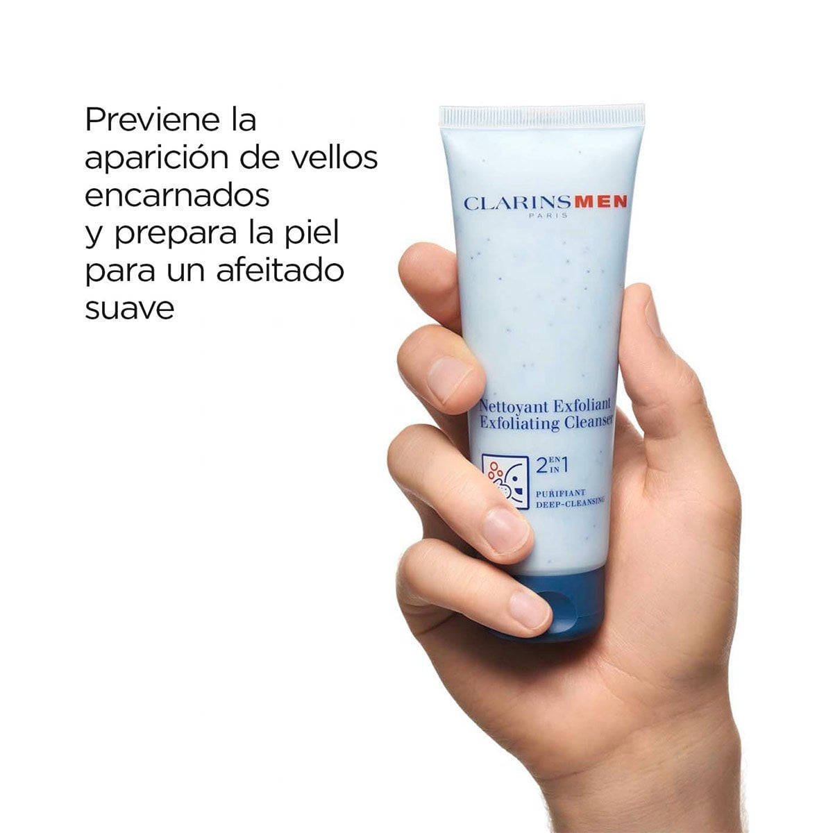 EXFOLIANTE FACIAL CLARINS MEN 2 EN 1 125 ML - 3