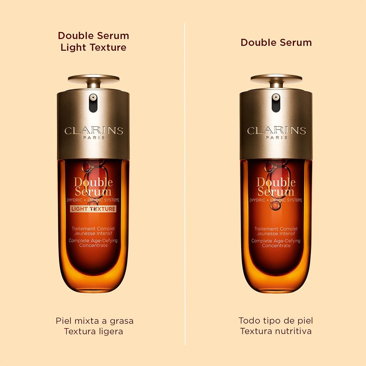 SÉRUM ANTIEDAD CLARINS DOUBLE SERUM LIGHT 50 ML - 7