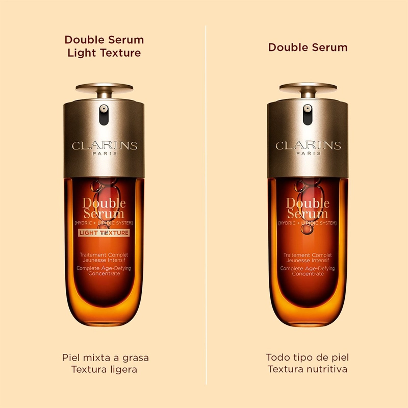 SÉRUM ANTIEDAD CLARINS DOUBLE SERUM LIGHT 75 ML - 7