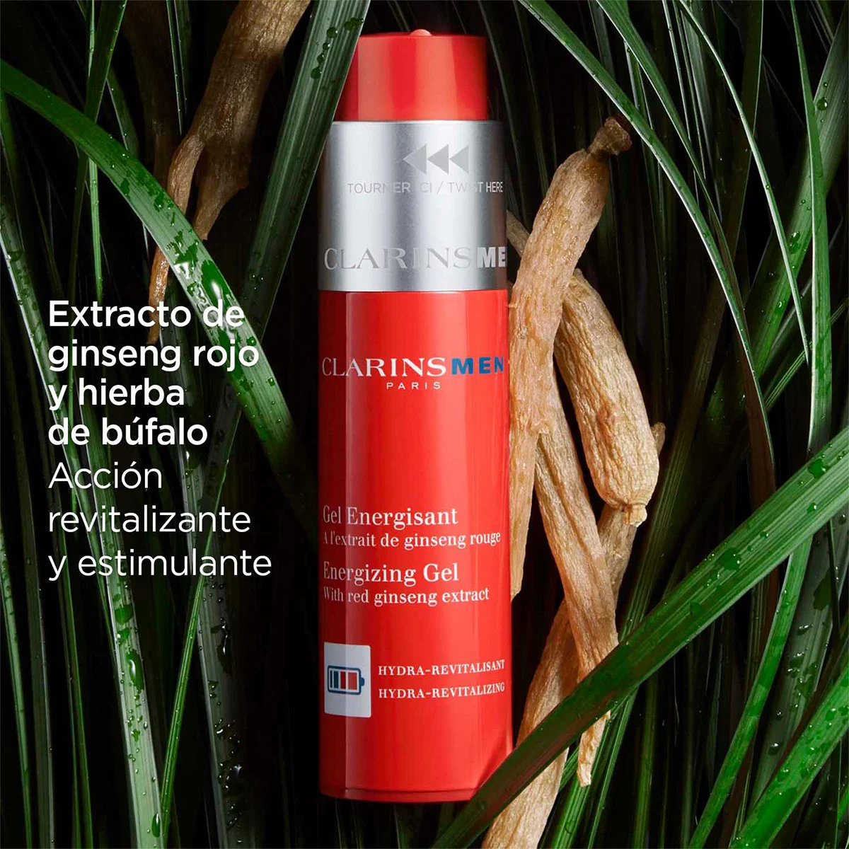 GEL ENERGIZANTE FACIAL CLARINS MEN ENERGIZING 50 ML - 4