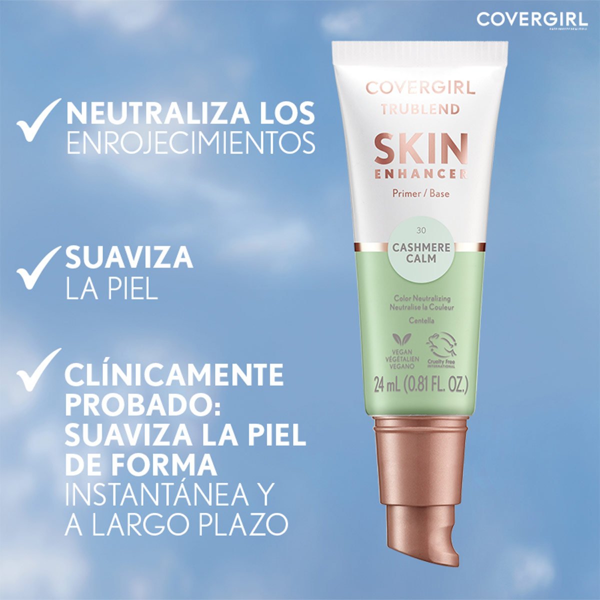 PRIMER COVERGIRL TRUBLEND SKIN ENHANCER COVERGIRL CASHMERE CALM 30 - 5