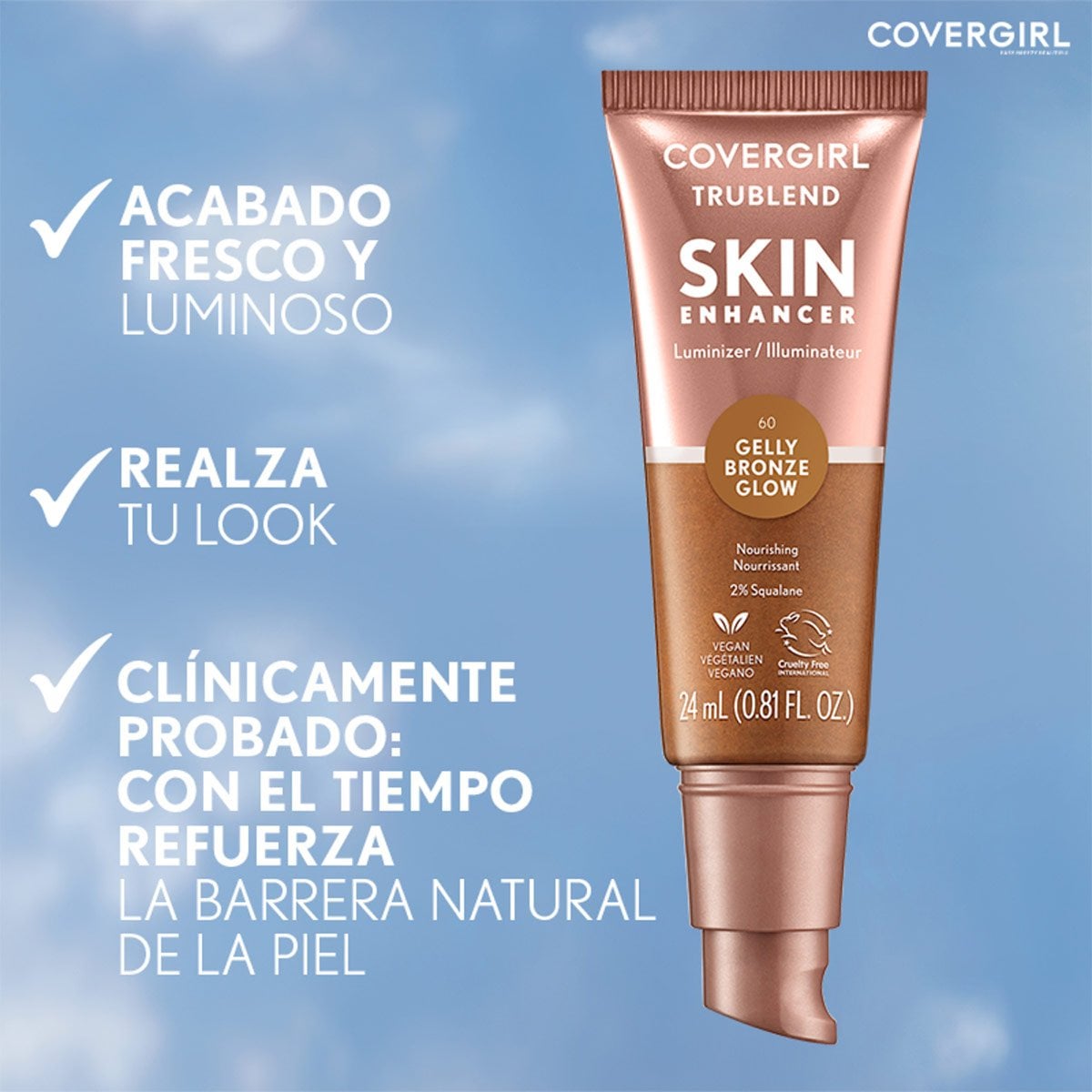 PRIMER LUMINOSO COVERGIRL GELLY BRONZE GLOW 60 - 5