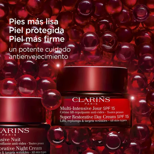 TRATAMIENTO ROSTRO CLARINS SUPER RESTORATIVE DAY CREAM SPF15 50 ML - 4