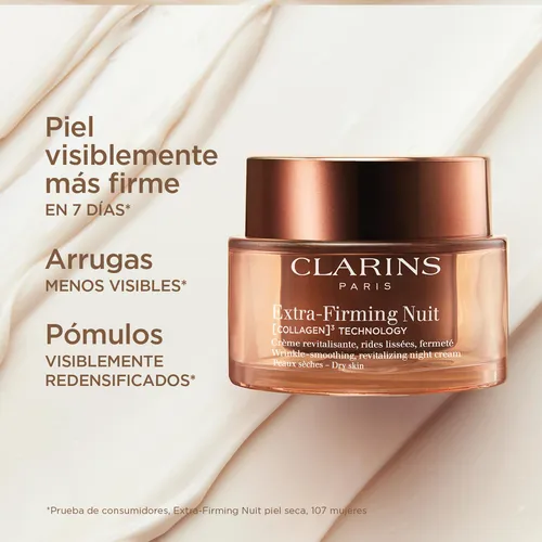 TRATAMIENTO ROSTRO CLARINS EXTRA-FIRMING NIGHT CREAM DRY SKIN 50 ML - 3