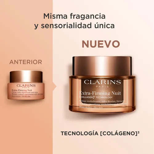TRATAMIENTO ROSTRO CLARINS EXTRA-FIRMING NIGHT CREAM DRY SKIN 50 ML - 6