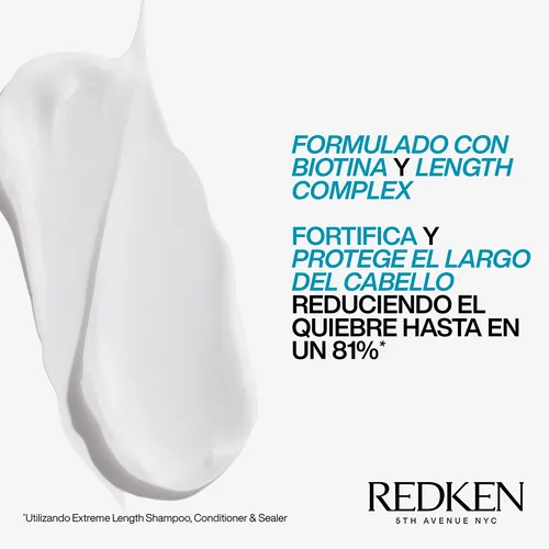 ACONDICIONADOR REDKEN EXTREME LENGTH 300ML - 3