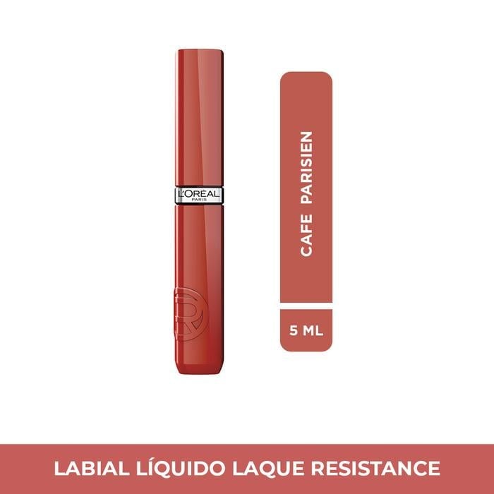 LABIAL L'ORÉAL PARIS INFALLIBLE LAQUE RESISTANCE CAFE PARISIEN - 1