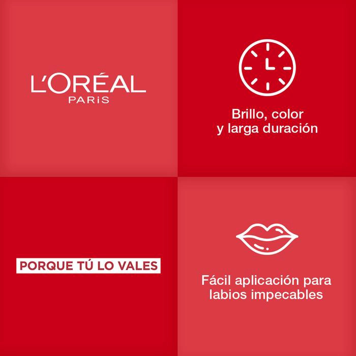 LABIAL L'ORÉAL PARIS INFALLIBLE LAQUE RESISTANCE LE ROUGE PARIS - 4