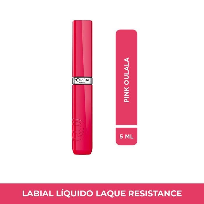 LABIAL L'ORÉAL PARIS INFALLIBLE LAQUE RESISTANCE PINK OULALA - 1