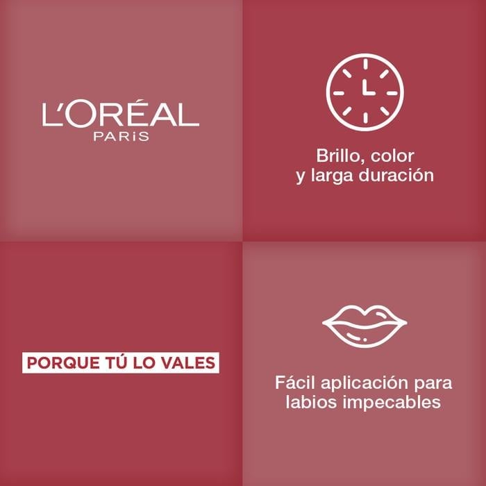 LABIAL L'ORÉAL PARIS INFALLIBLE LAQUE RESISTANCE PARIS SUNSET - 4
