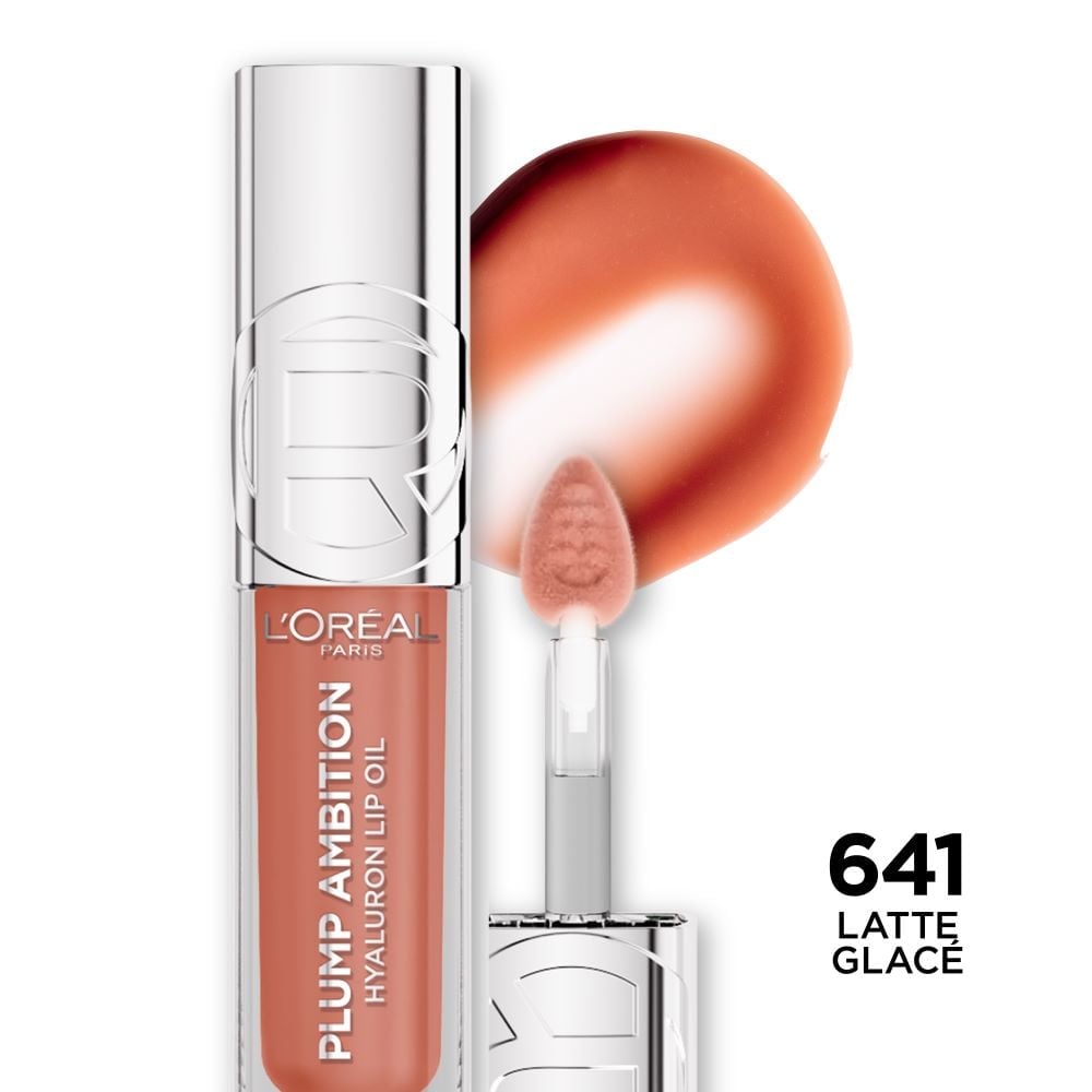 BRILLO LABIAL L'ORÉAL PARIS PLUMP AMBITION LATTE GLACE - 1