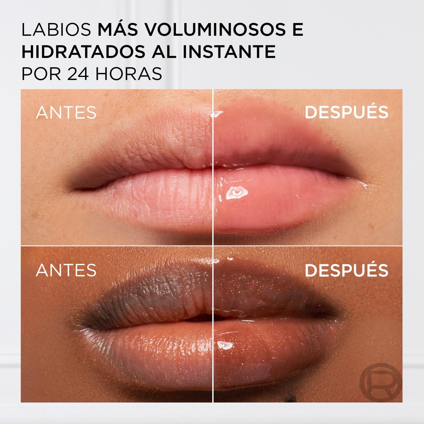 BRILLO LABIAL L'ORÉAL PARIS PLUMP AMBITION NUDE MACARON - 5
