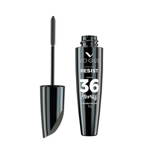 MÁSCARA PESTAÑAS VOGUE RESIST 9G WATERPROOF - 2