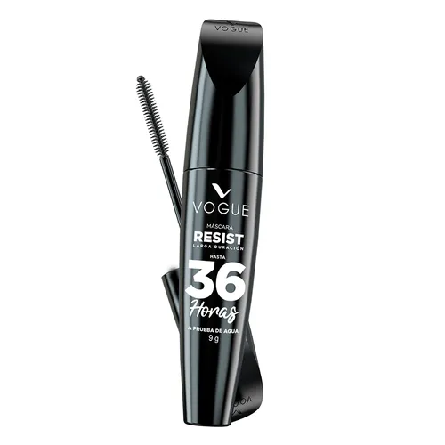 MÁSCARA PESTAÑAS VOGUE RESIST 9G WATERPROOF - 8