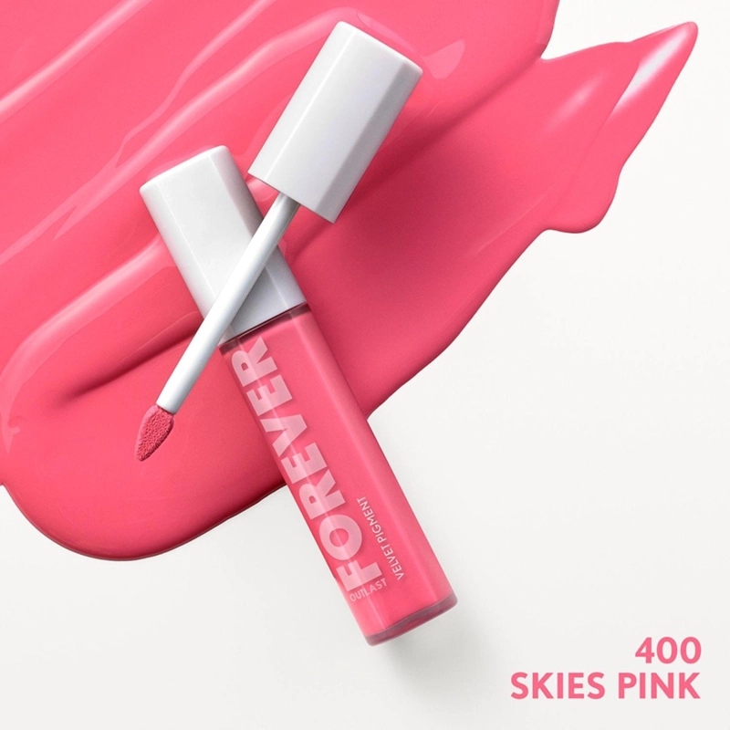 LABIAL COVERGIRL OUTLAST FOREVER VELVET PIGMENT SKIES PINK 400 - 3