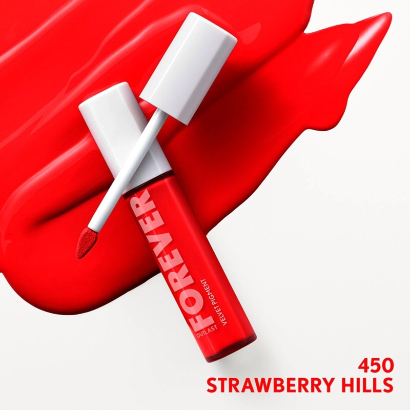 LABIAL COVERGIRL OUTLAST FOREVER VELVET PIGMENT STRAWBERRY HILLS 450 - 3
