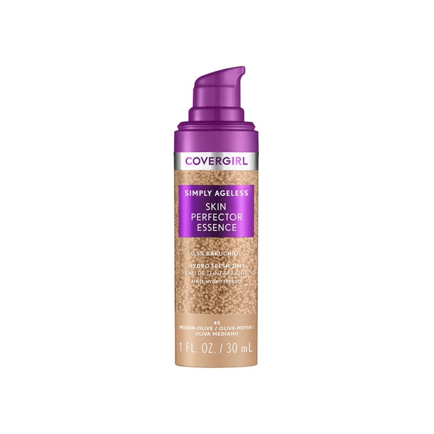 BASE COVERGIRL SIMPLY AGELESS SKIN PERFECTOR ESSENCE MEDIUM OLIVE 25 - 1
