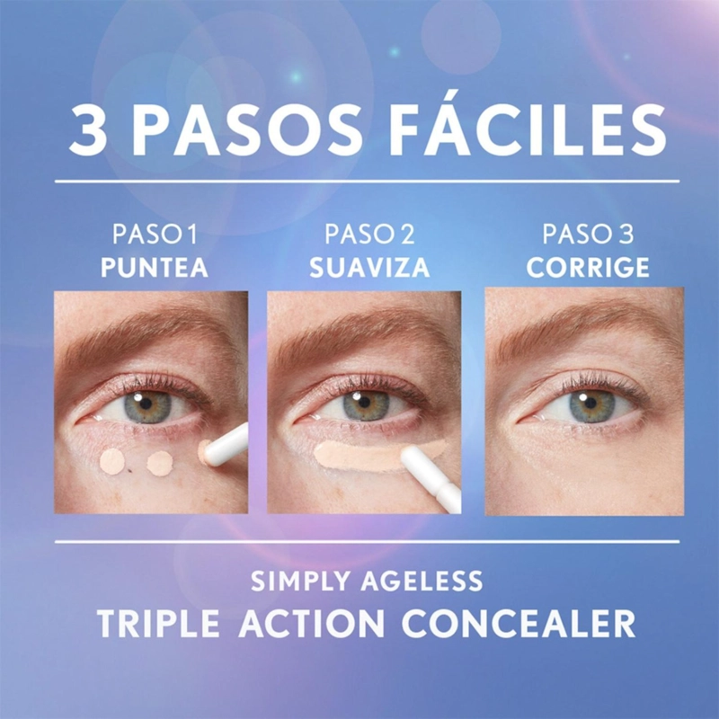 CORRECTOR COVERGIRL SIMPLY AGELESS TRIPLE ACTION BUFF BEIGE 330 - 5