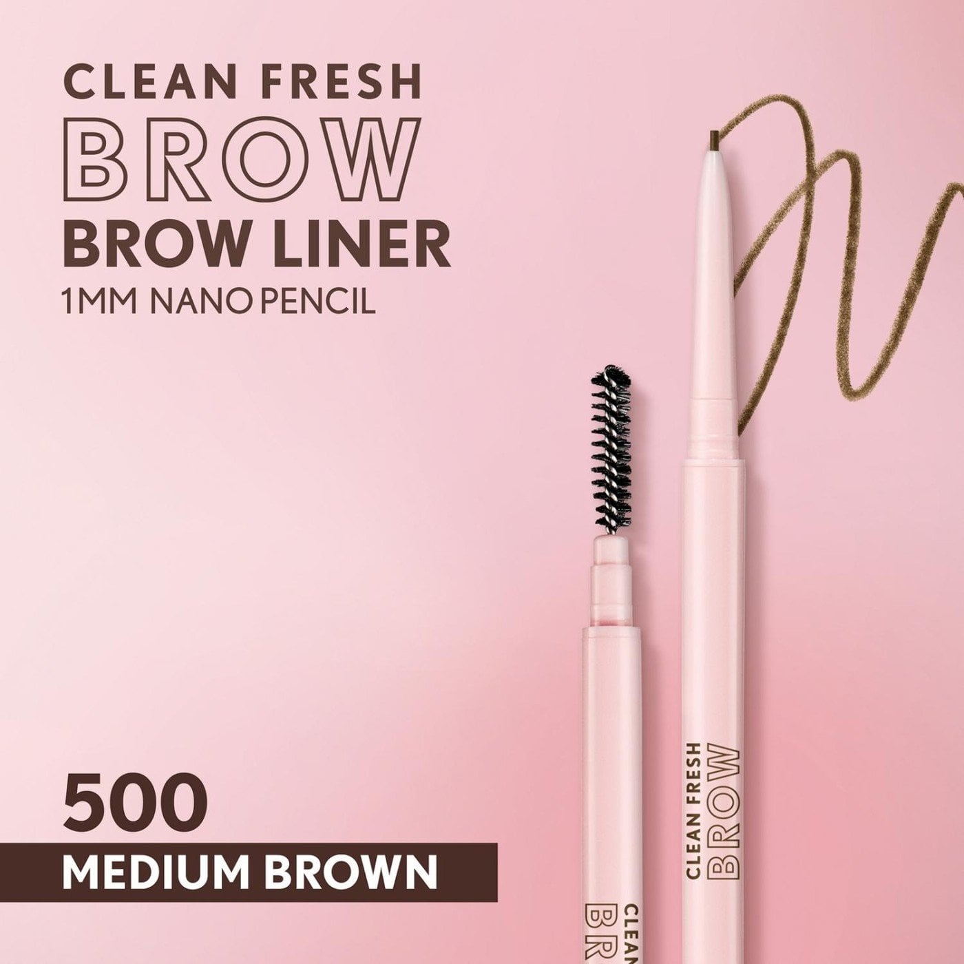 LÁPIZ COVERGIRL CLEAN FRESH BROW LINER NANO PENCIL MEDIUM BROWN - 5