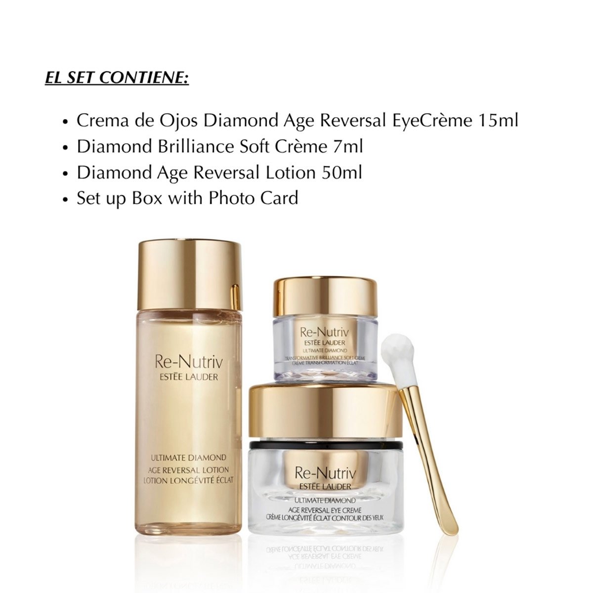 SET ESTÉE LAUDER DIAMOND BRILLIANCE EYE CRÉME - 2