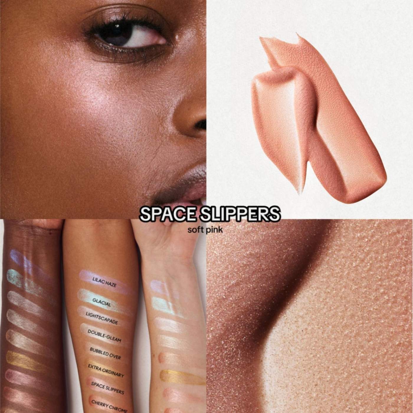 ILUMINADORES MAC SKINFINISH LIGHTSTRUCK EN TONO SPACE SLIPPERS - 2