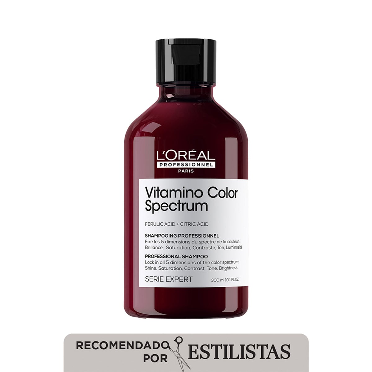 SET LOREAL PROFESSIONNEL VITAMINO COLOR SPECTRUM: SHAMPOO 300 ML + SERUM 50 ML - 2