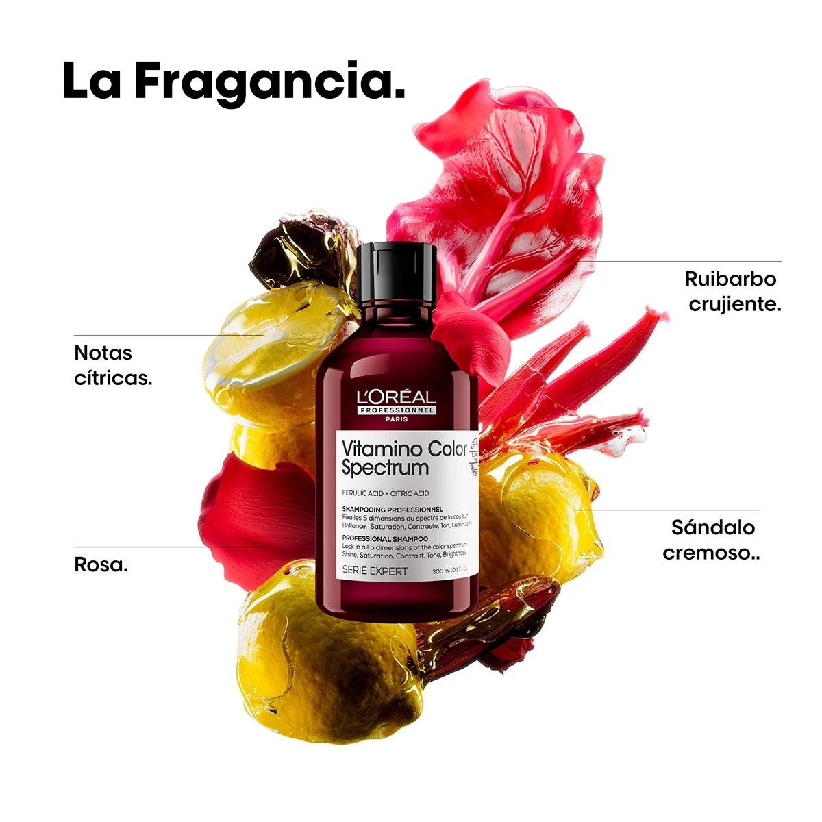 SET LOREAL PROFESSIONNEL VITAMINO COLOR SPECTRUM: SHAMPOO 300 ML + SERUM 50 ML - 8
