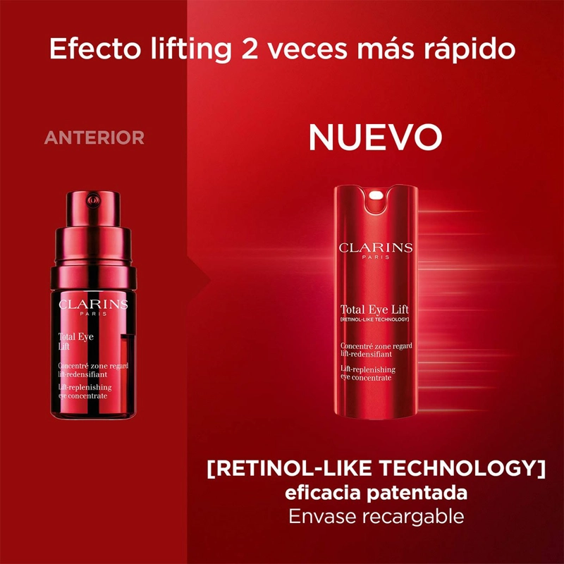 TRATAMIENTO CONTORNO DE OJOS CLARINS TOTAL EYE LIFT 15ML - 7