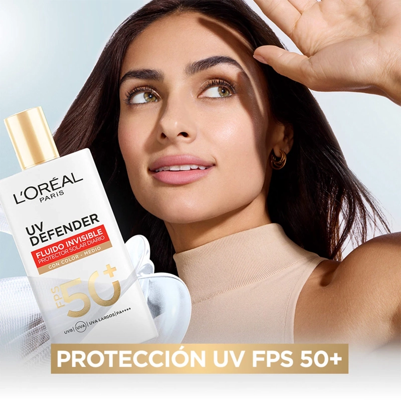 PROTECTOR SOLAR LOREAL UV DEFENDER FLUIDO INVISIBLE MEDIO 40 GR - 6