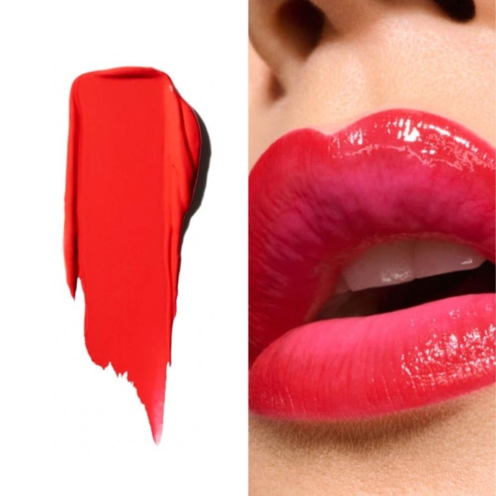 LABIAL MAC MACXIMAL SATIN LIPSTICK - UNEXPECTED RED - 2