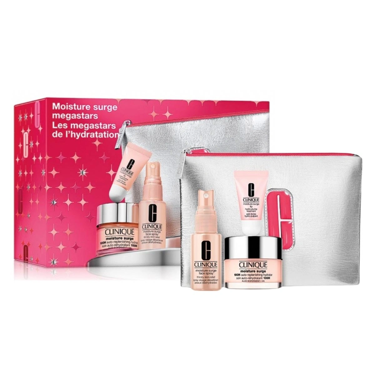 SET CLINIQUE HIDRATACIÓN - MOISTURE SURGE MEGASTARS - 1