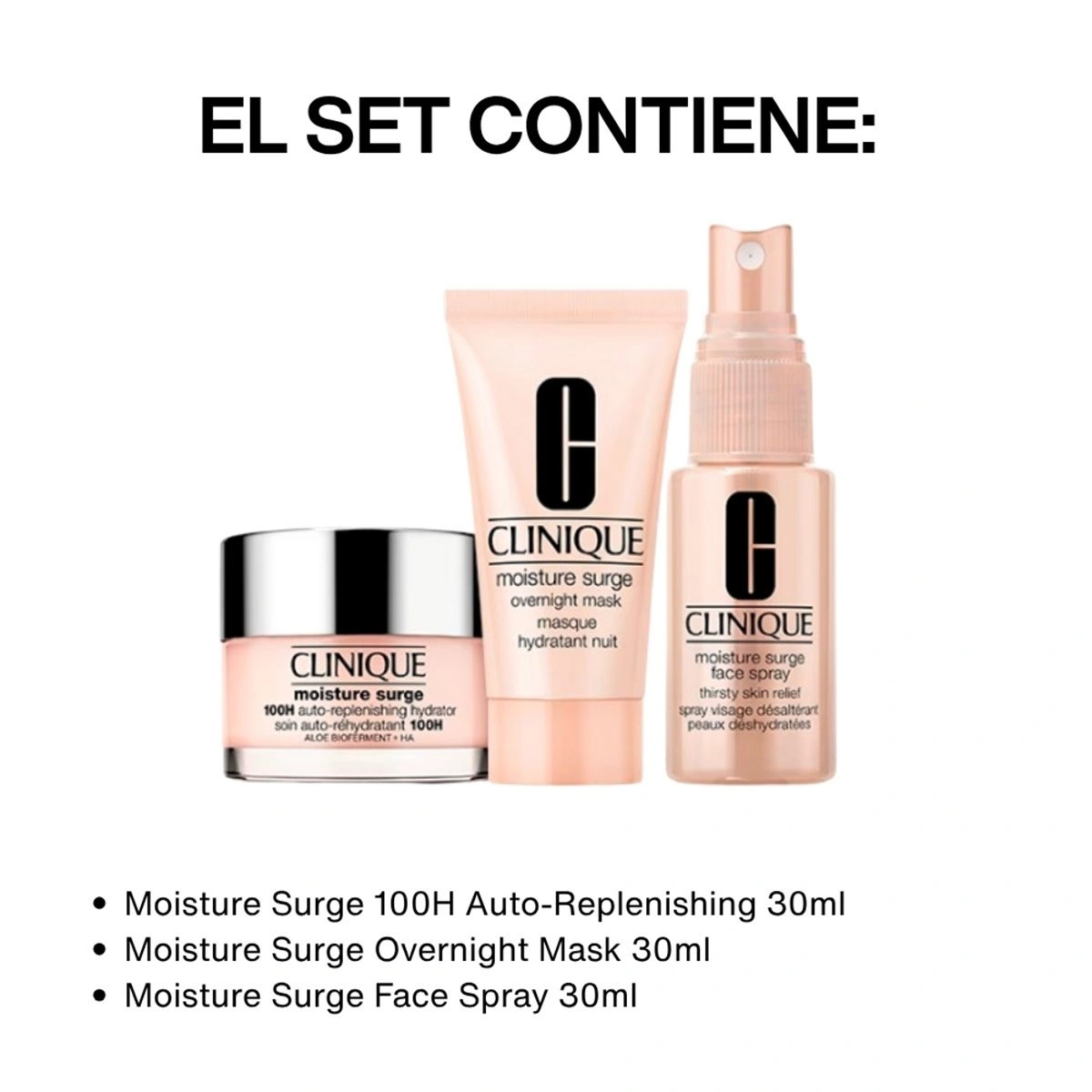 SET CLINIQUE HÉROES DE LA HIDRATACIÓN - 2