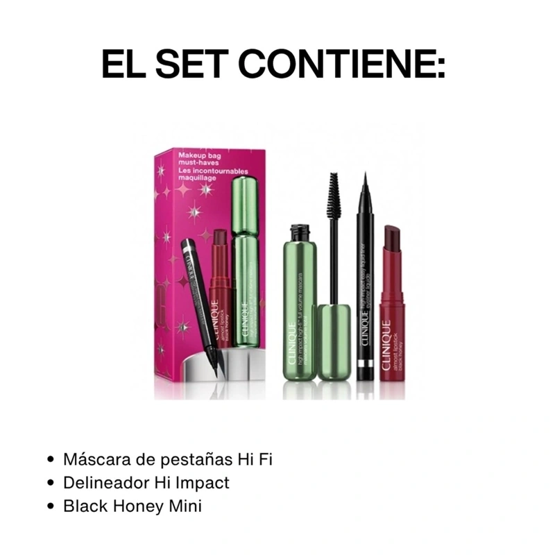 SET CLINIQUE BLACK HONEY FAVORITE - 2