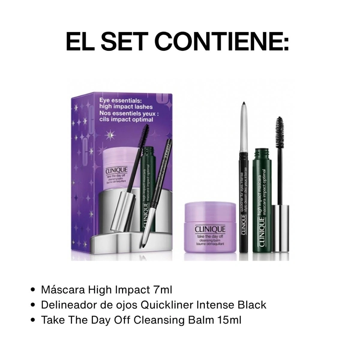 SET CLINIQUE HIGH IMPACT MASCARA - 2