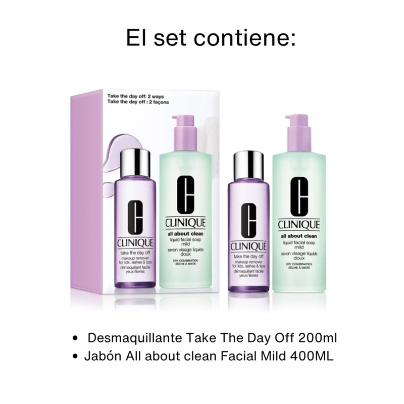 SET CLINIQUE LIMPIEZA TWO WAYS - 2