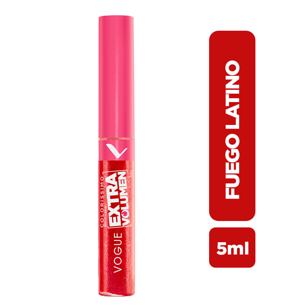 LABIAL COLORISSIMO EXTRA VOLUMEN FUEGO LATINO - 1