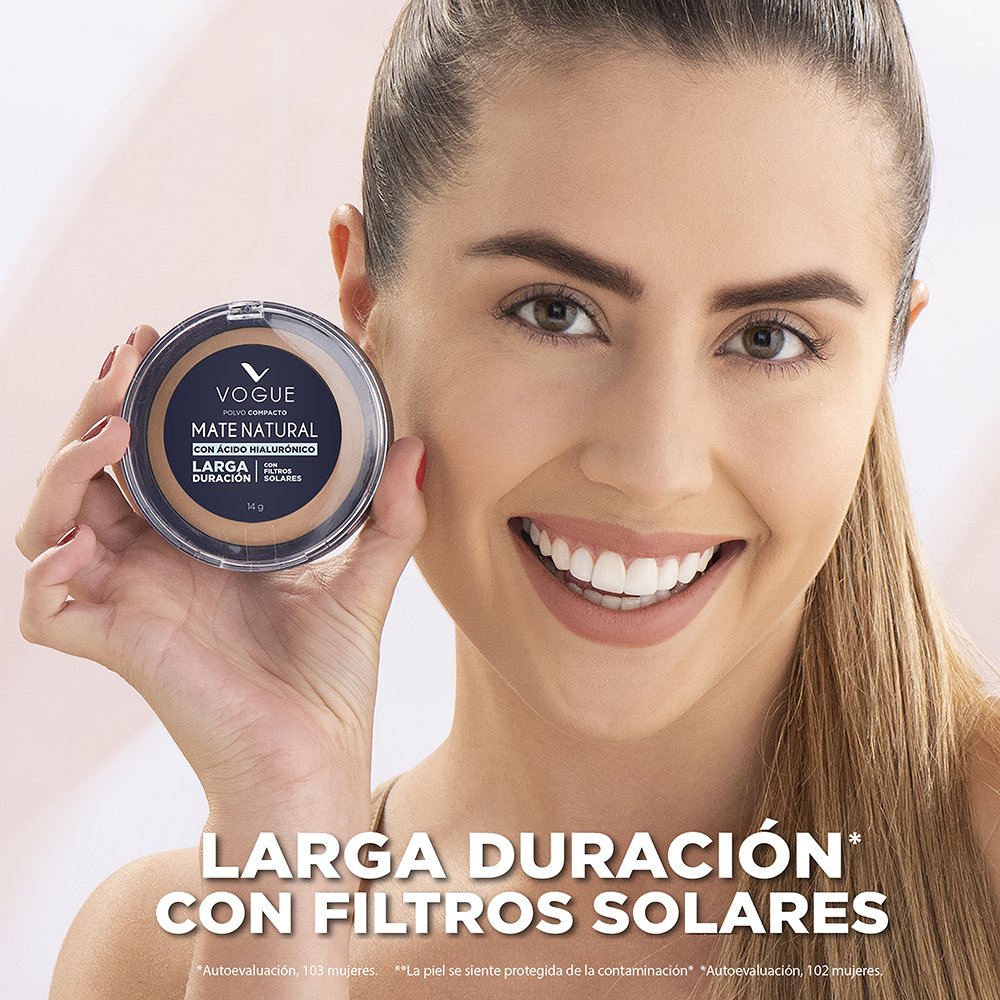 POLVO COMPACTO VOGUE NATURAL ARENA - 4