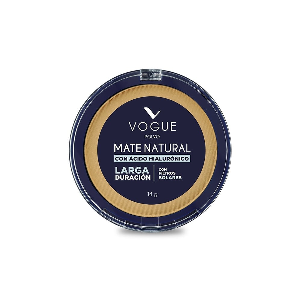 POLVO COMPACTO VOGUE NATURAL ACEITUNA - 1