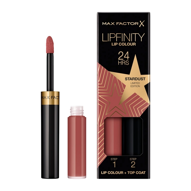 PACK MAX FACTOR LABIAL LIPFINITY STARDUST + STARLET + MINI NECESER - 3