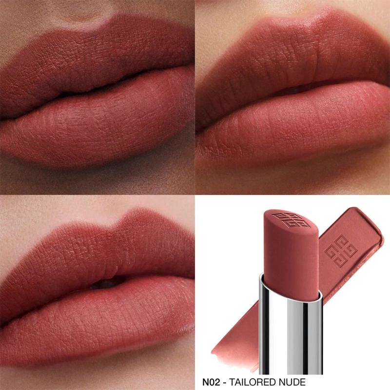 LABIAL GIVENCHY LE ROUGE VELVET MATTE N02 NUDE A MEDIDA - 2