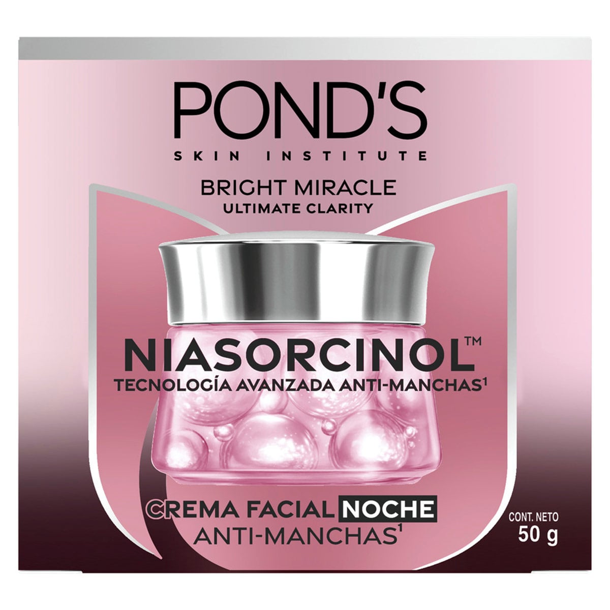CREMA DE NOCHE PONDS BRIGHT MIRACLE 50 GR - 2