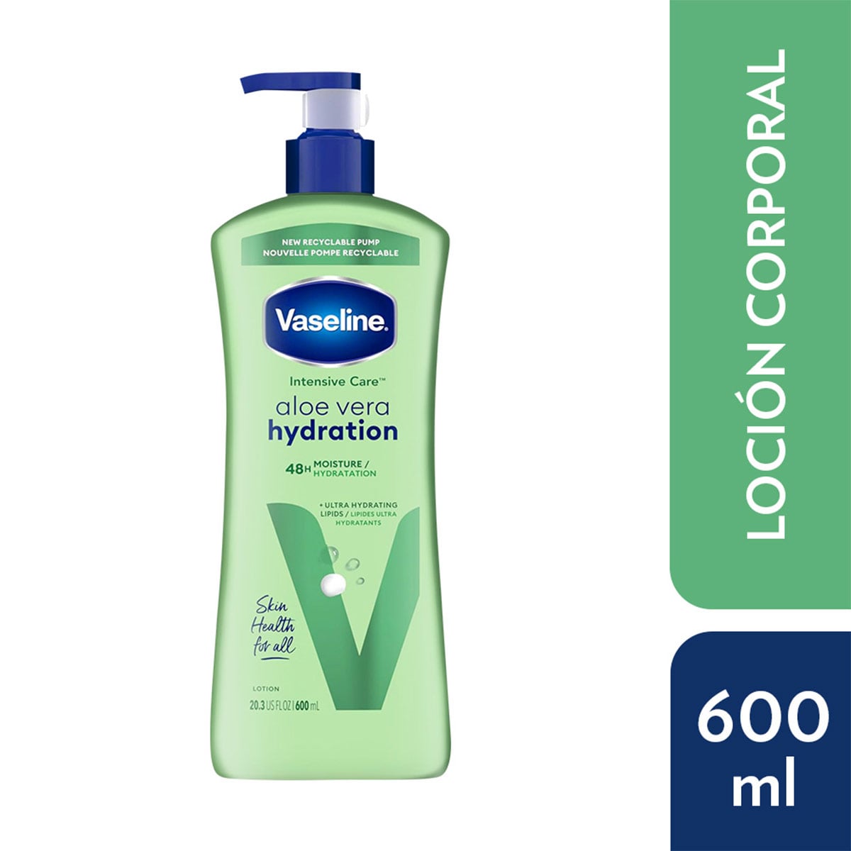 CREMA CORPORAL VASELINE SOOTHING HYDRATION 600 ML - 1